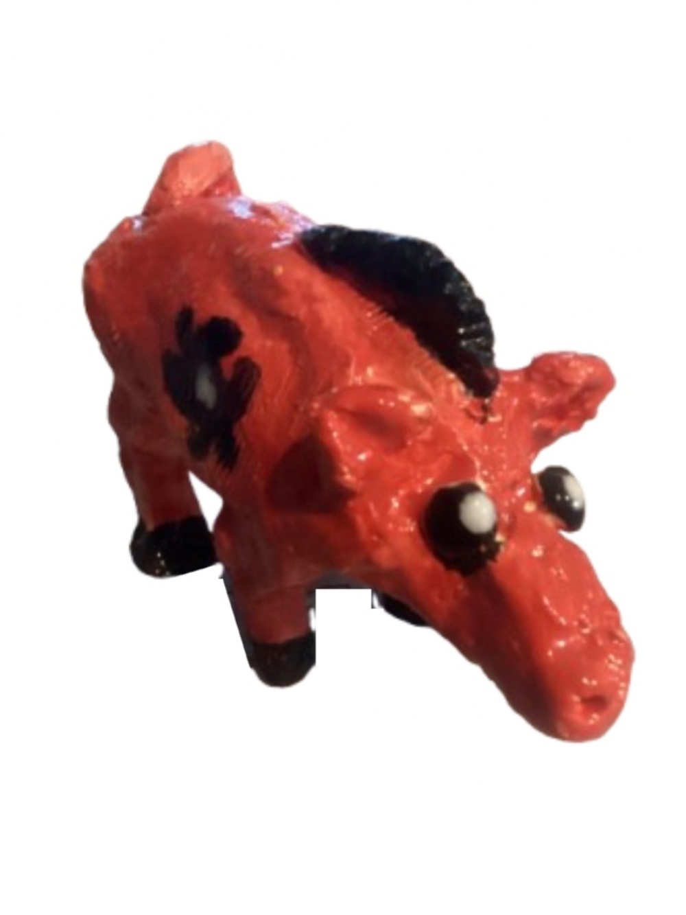 Ziggy the Razorback - Ceramic Sculpture - Picture 3 of 4